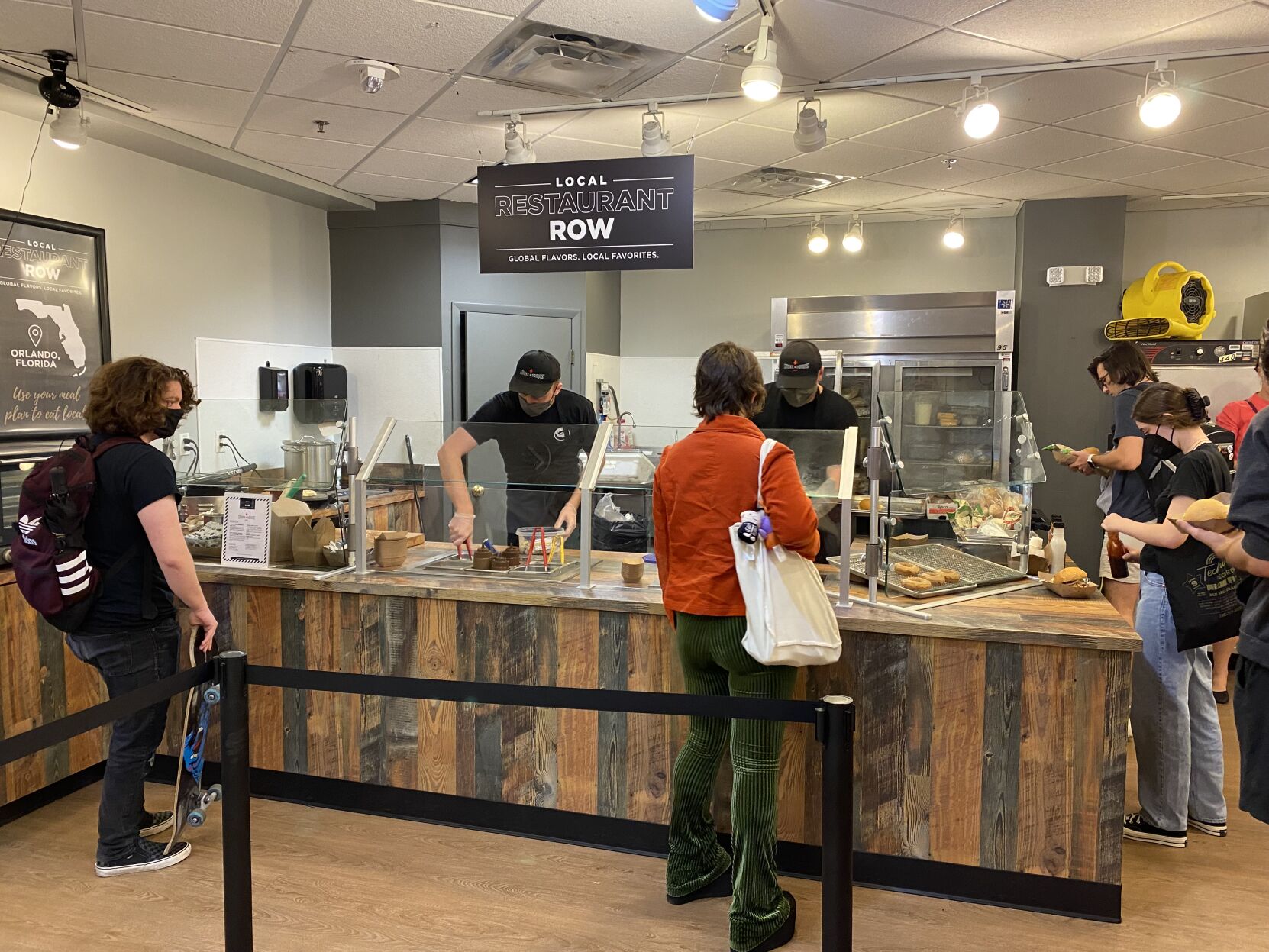 Local Restaurant Row Header